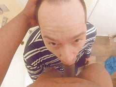 BIGGBUTT2XL GIVES BJ IN BATHROOM IN COLLINGSWOOD NEW JERSEY