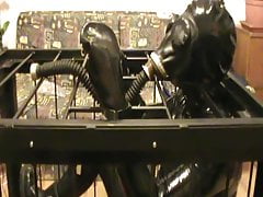 Caged rubberslave - 1