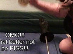 Trixie ass dildo fucked!
