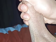 Do you want to stroke my giant penis slowly like this?