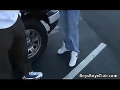 Blacks On Boys - Hardcore Interracial Gay Fuck Movie 16