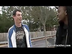 White Skinny Gay Boy Fucked By Huge Black Dick Bareback Style 04