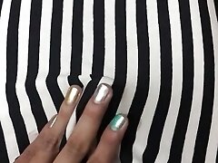 Horny sissy crossdresser with beautiful nails ????