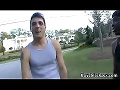 White Twink Suck Black Cock And Get Ass Fucke By Black Gay Dude 19