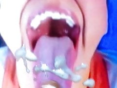 Random Cum Target 15 - Cum Tribute(long tongued Asian slut)