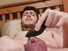 Gay Twink Tristan from Vancouver Canada has ruined orgasm in chastity cage