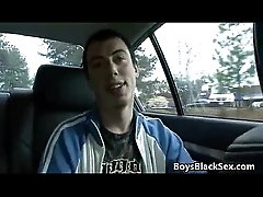Blacks On Boys - Interracial Gay Hardcore Fuck Video 24