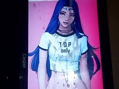 Irelia SoP 19 - Cum Tribute On Her Sexy Body And Big Boobs