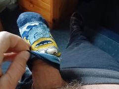 condom socks jerk