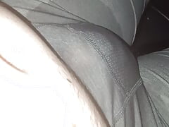 Chubby Boy pissing in His tight undies