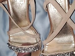 mechanic play with sparkly heels found in customer car