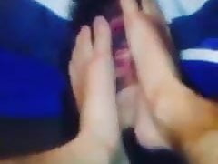 Foot Slave abused by young Master
