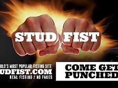 Turning Ridick's cunt inside out with some good deep ffist ffucking at STUDFIST