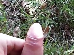 Pissing outdoors 1