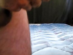 Pov teasing cock and showing ass