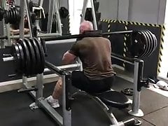 Viking in the gym