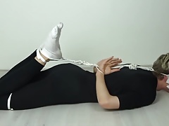 submissive Hogtied Gay Teen