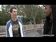 Black Gay Dude Fuck White Skinny Twink Hard In His Tight Ass 04