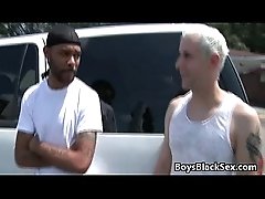 Black Gay Dude Fuck White Skinny Twink Hard In His Tight Ass 07