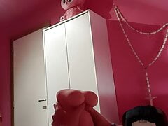 Ginger shoots sperm inside sex doll Sofia