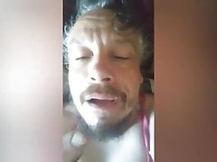 Cumming in my own Mouth - self Facial p 2