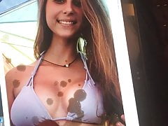 Quick Cum Tribute for Busty College Girl