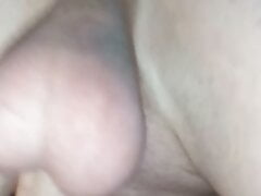 fucking a dildo in the ass while jerking off