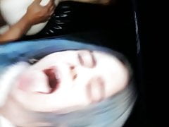 Jerking and cumming all over myself to Billie Eilish and BBC