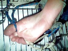 self foot torture session 01, falaka, bastinado