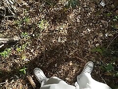 handjob in the forest