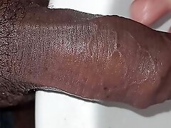 Washing my dick after eating a hairy ass,He cut my dick off his ass