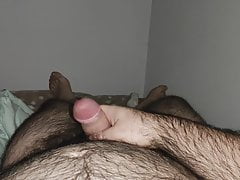 Fat chub masturbating POV