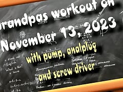 Grandpas Workout on Nov. 13. 2023