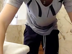 Italian Cute Boy With Round Ass,Big Cock,Big Balls On Cam