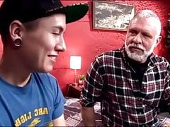 18 year old boy gets pounded by grampa