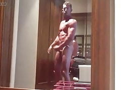 big dicked muscle DILF