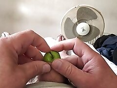 Short video, long foreskin - two apples