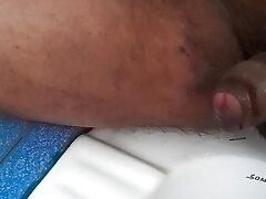 I masturbated in the toilet