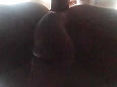 Doggy in my ass horny hard and deep 19x5 tail BARE