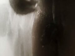 dick bondage in shower