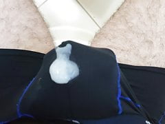 Cum explosion in underwear