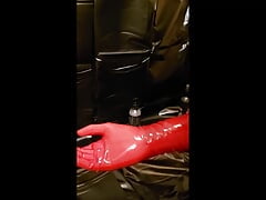 Latex Gloves and Latex Catsuit