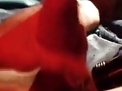Hard cock stroking makes the cum shoot out 5