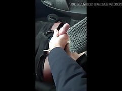handjob exchange with stranger in car