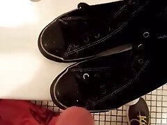 cum on shoes