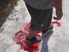 crush soil on red dress 4