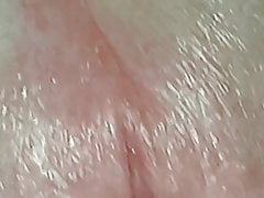 Close up of slimy sperm