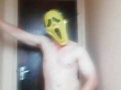 Scary movie 7: scream does the ultimate with his man tool (cock) the most funny epic scene. He even dances with joy (cum