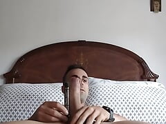 I Get Naked, Compare My Cock With Some Objects And I Cum A Lot