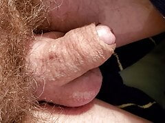 Soft grandpa shavebrush penis stuffed inside my circumcised skin